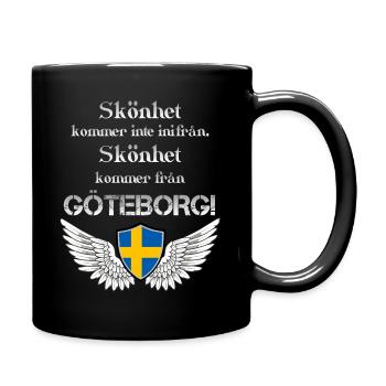 Gothenburg - Full Colour Mug - black - Right