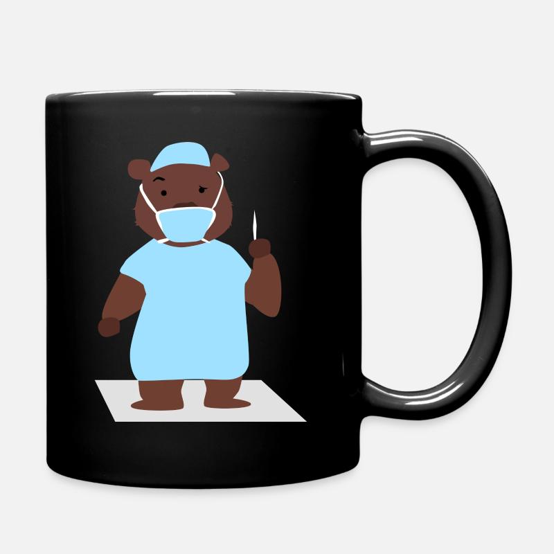 Chirurgien d'ours - Mug uni - noir