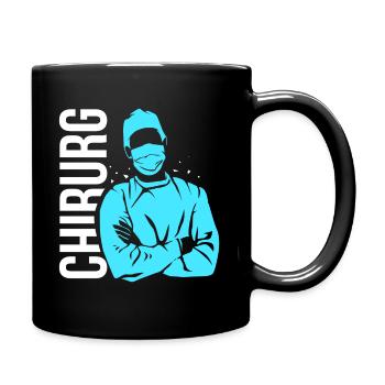 Cadeau chirurgien - Mug uni - noir - Droite