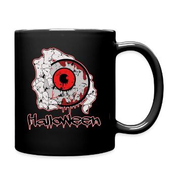 Halloween - Scary - Full Colour Mug - black - Right