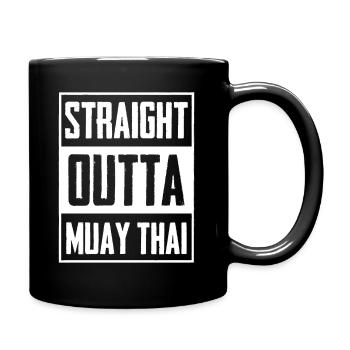 Sports de combat Muay Thai - Mug uni - noir - Droite