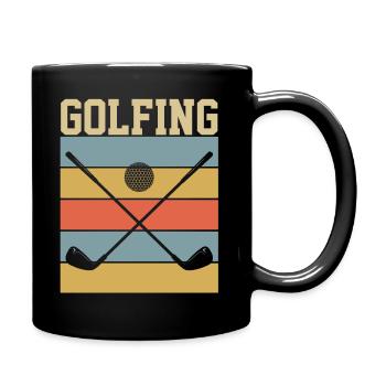 Golf Golf - Full Colour Mug - black - Right