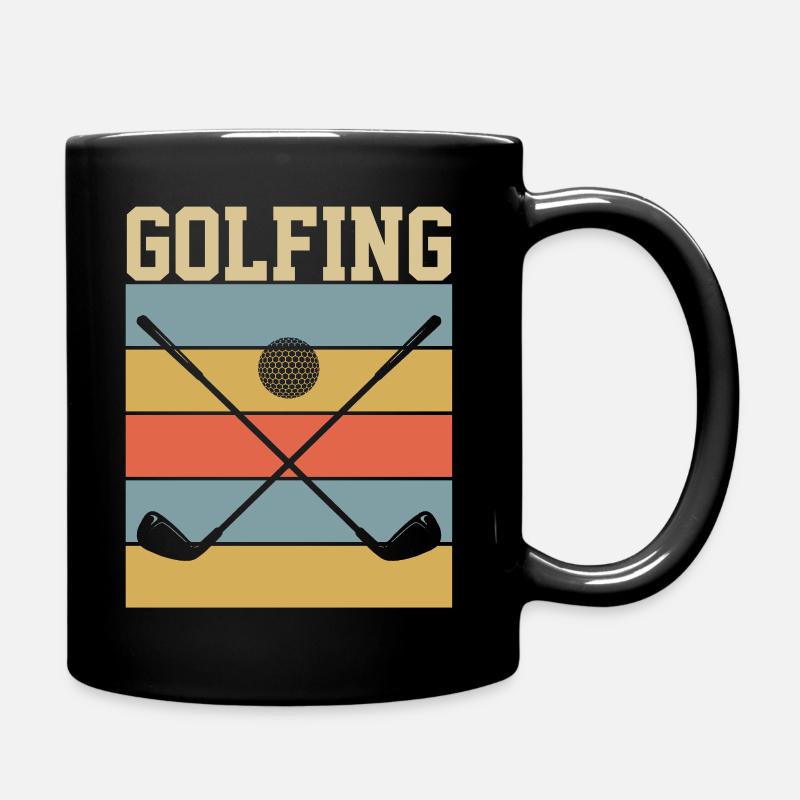 Golf Golf - Tasse einfarbig - Schwarz