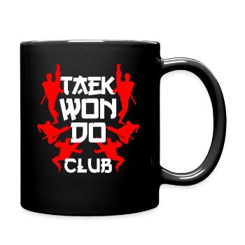 Taekwondo black belt gift - Full Colour Mug - black - Right