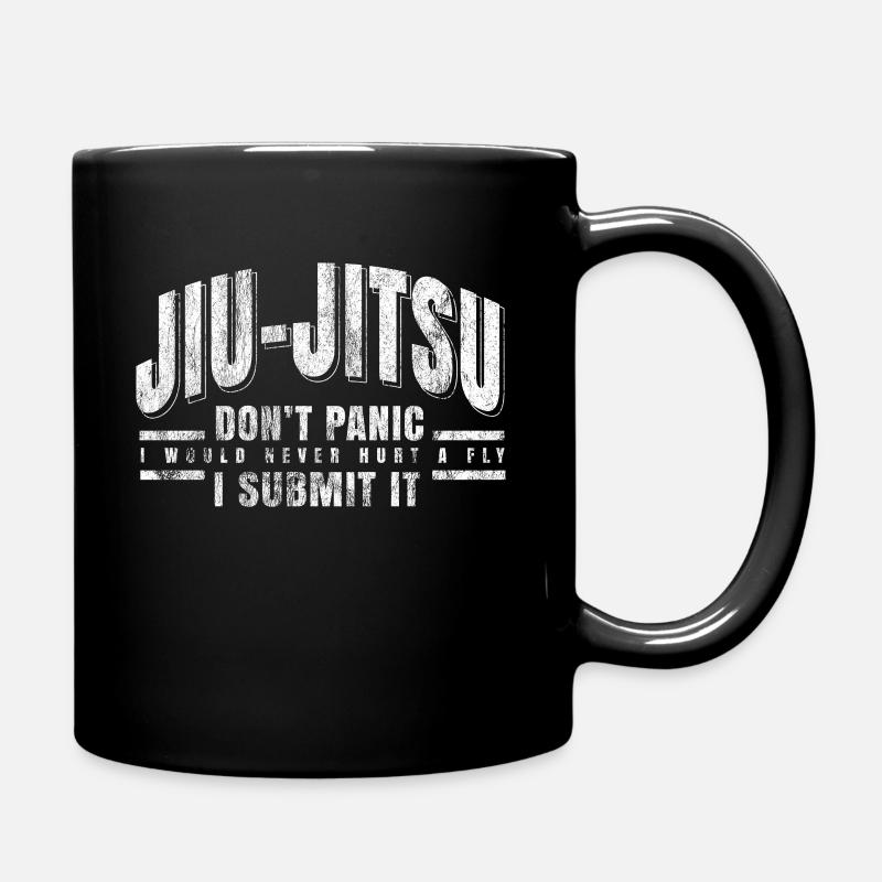 Jiu Jitsu - Full Colour Mug - black