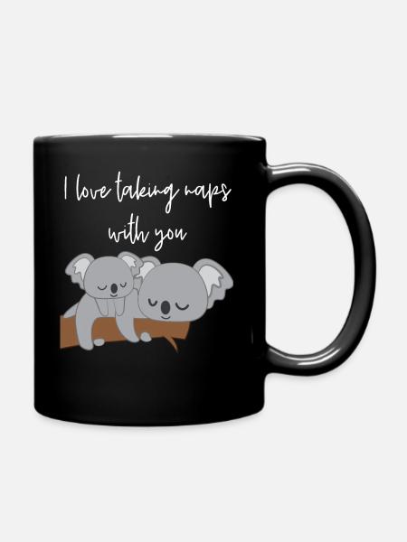 Koala - Ours Koala - Koalafan - Famille d'Ours Koala - Mug uni - noir