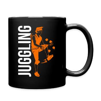 Cadeau de balle de jonglage - Mug uni - noir - Droite