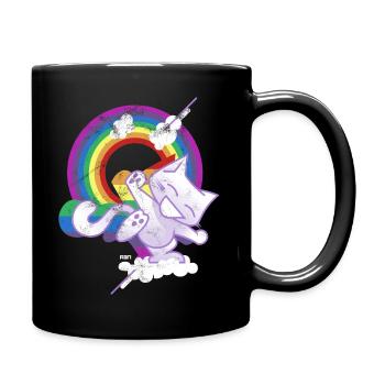 Kitty - Full Colour Mug - black - Right
