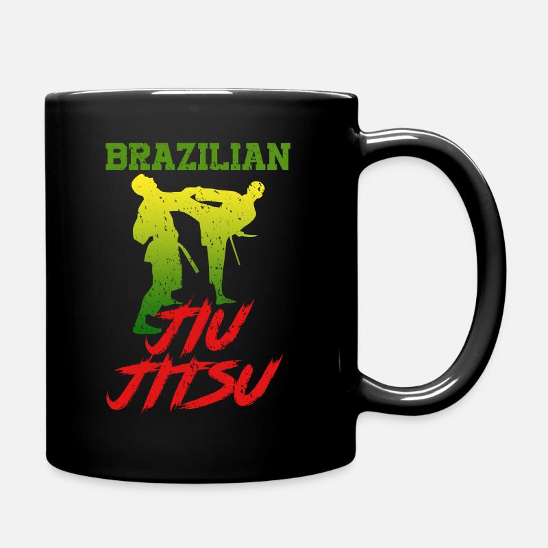 brasilianisches Jiu Jitsu Geschenk - Tasse einfarbig - Schwarz