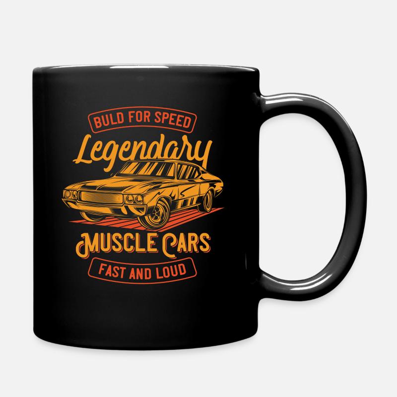 Muscle Car Limited Edition - Full Colour Mug - black