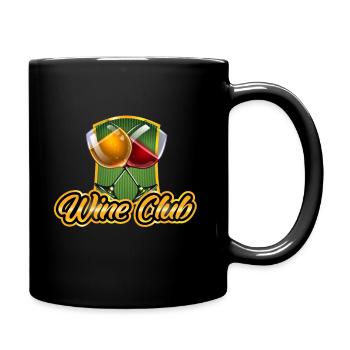 wine club special drink - Full Colour Mug - black - Right