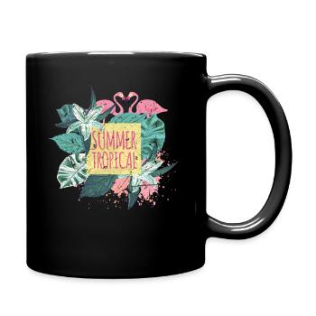 Summer Paradise - Full Colour Mug - black - Right