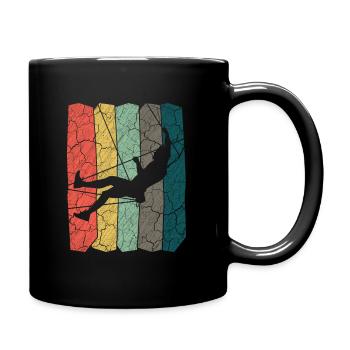 Bouldern - Mug uni - noir - Droite