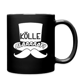 Carnival Karneval Fasching Fastnacht Rosenmontag - Tasse einfarbig - Schwarz - Rechts