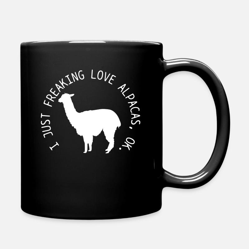alpagas - Mug uni - noir