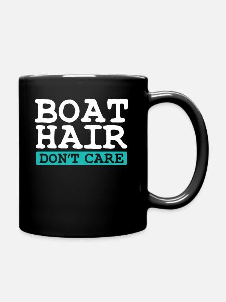 Boot - Tasse einfarbig - Schwarz