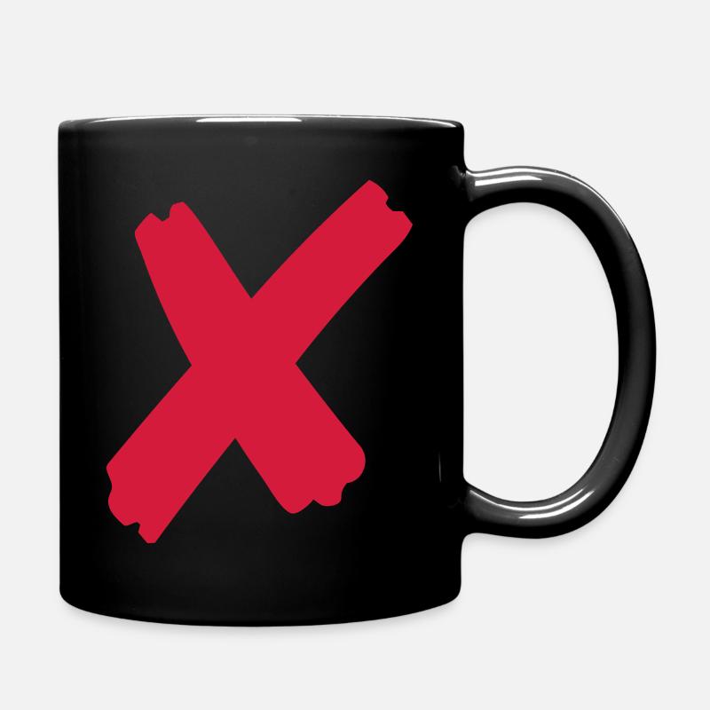 wrong - Full Colour Mug - black