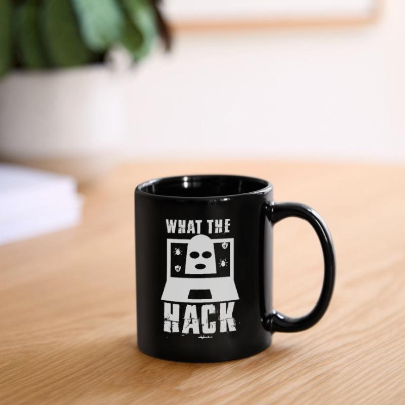 Lustig, was der Hack Hacker oder Computer Geek Geschenk Tasse einfarbig
