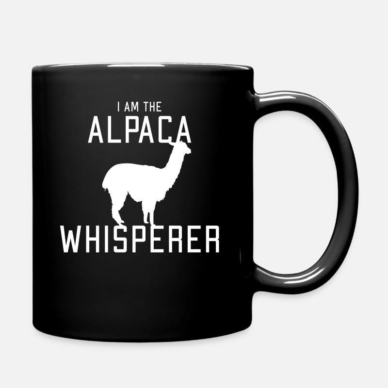 Alpaca - Tasse einfarbig - Schwarz