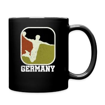 Maillot de Handball Allemagne Maillot de supporters Allemagne - Mug uni - noir - Droite