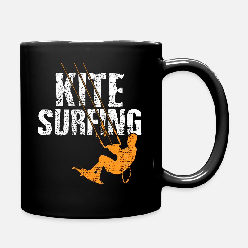 Kite surf - Mug uni - noir