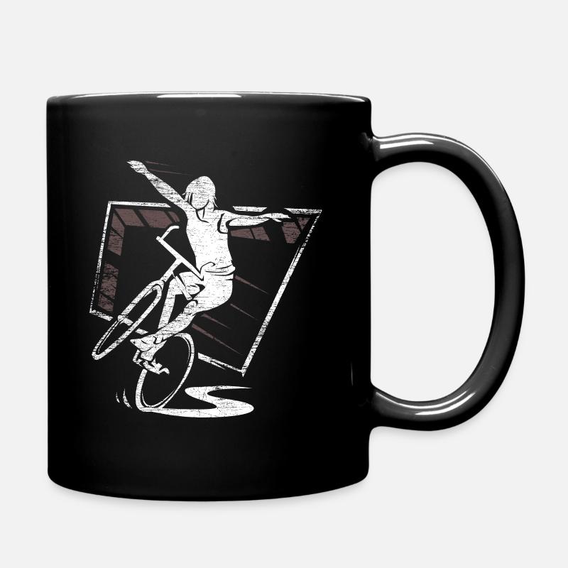 Kunstradfahren Gymnastik Geschenk - Tasse einfarbig - Schwarz