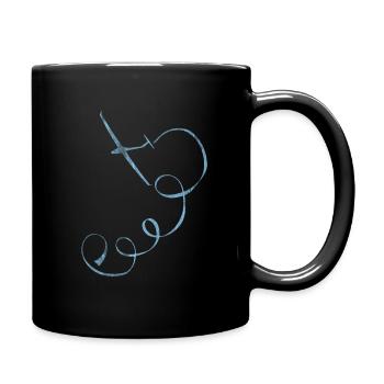 Gliding leisure - Full Colour Mug - black - Right