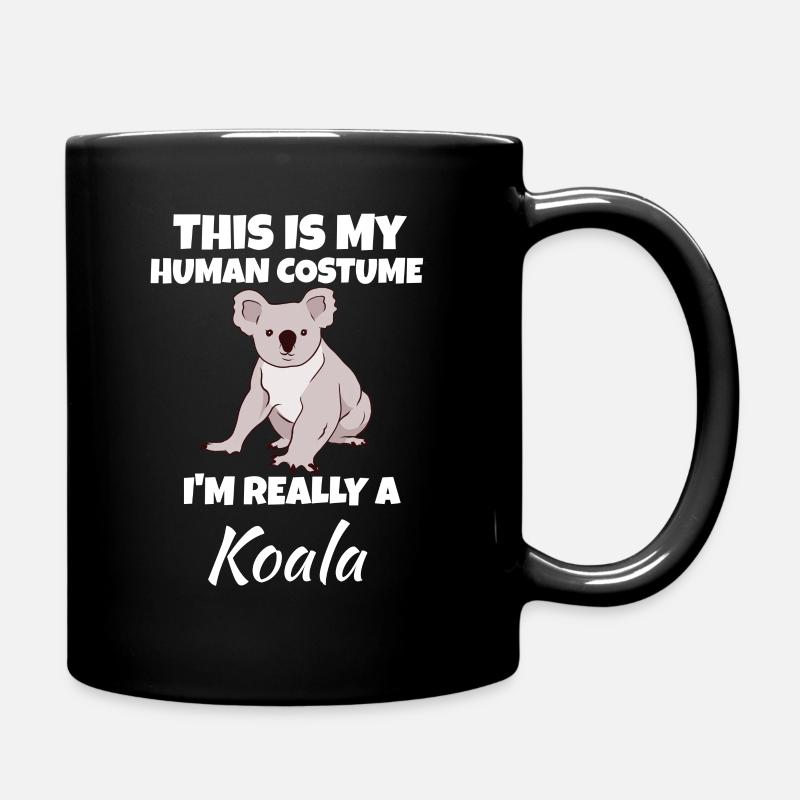 koala - Mug uni - noir