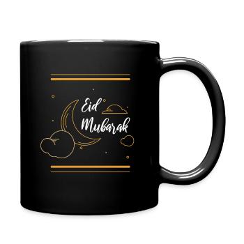 Eid Mubarak Islam Ramadan cadeau - Mug uni - noir - Droite