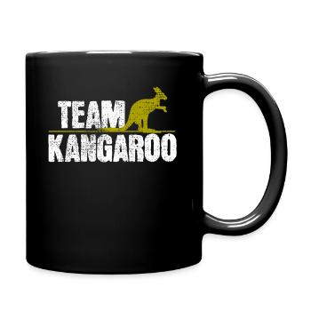 KANGAROO KANGAROO KANGAROO - Mug uni - noir - Droite