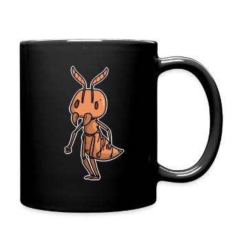 ant - Full Colour Mug - black - Right