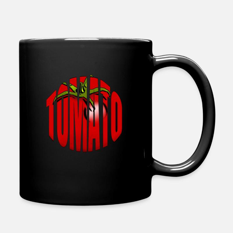 Tomate - Tasse einfarbig - Schwarz