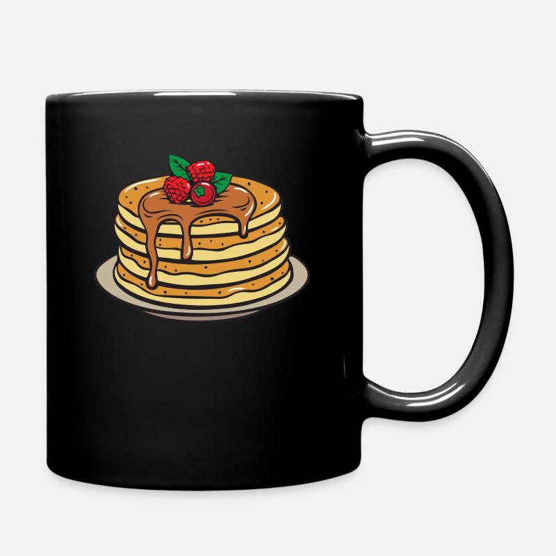 Crêpes palatschinken gâteau aux oeufs cadeau - Mug uni - noir