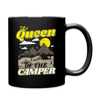 Camper Camping Caravan Caravan Outdoor Gift - Full Colour Mug - black - Right