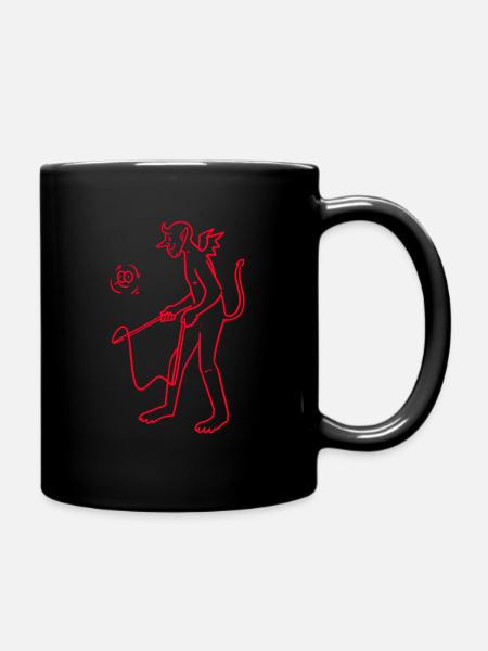 Diabolo - Tasse einfarbig - Schwarz