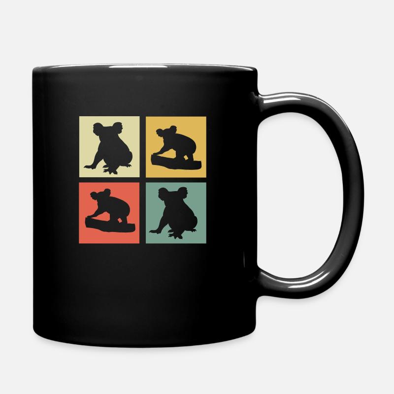 koala - Mug uni - noir