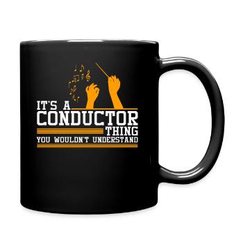 Chef d'orchestre Maestro Orchestra Choir Chef Gift - Mug uni - noir - Droite