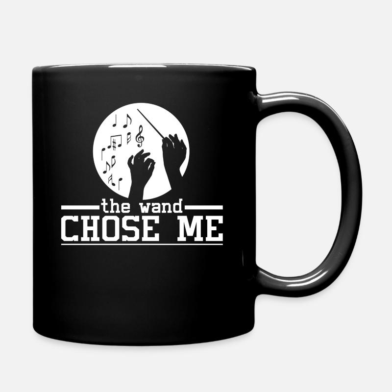 Conductor Maestro Orchestra Choir Conduct Gift - Full Colour Mug - black