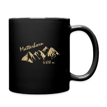Matterhorn - Full Colour Mug - black - Right
