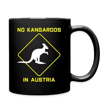 Kangaroo Kangaroo - Full Colour Mug - black - Right