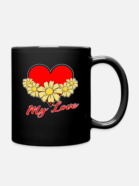 Amour - mon amour - Mug uni - noir