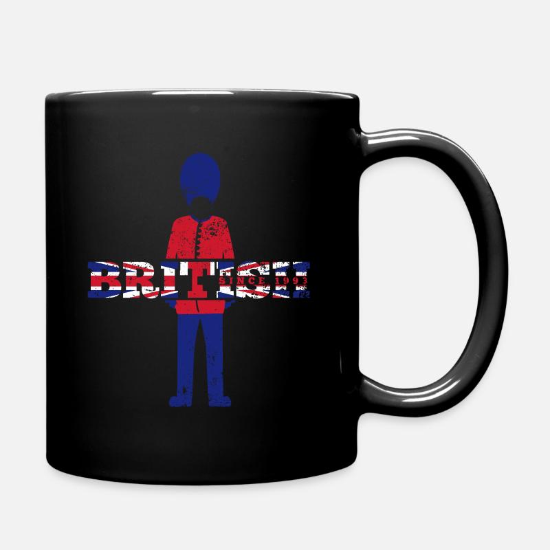 England - Tasse einfarbig - Schwarz