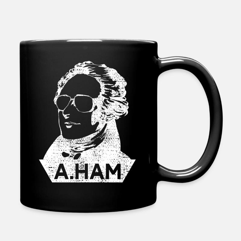 Alexander Hamilton - Tasse einfarbig - Schwarz