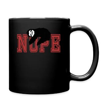 Nope Sloth Shirt Tired Sloth T-Shirt - Full Colour Mug - black - Right