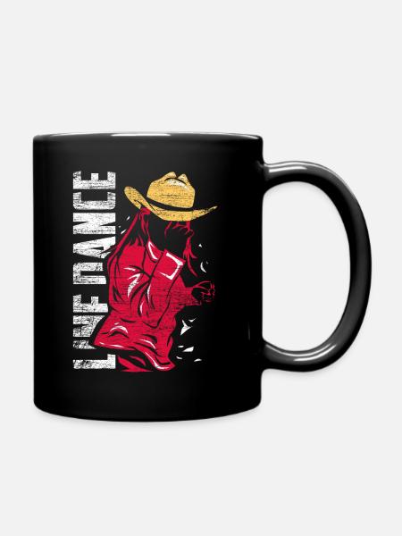 Musique de danse en ligne - Mug uni - noir