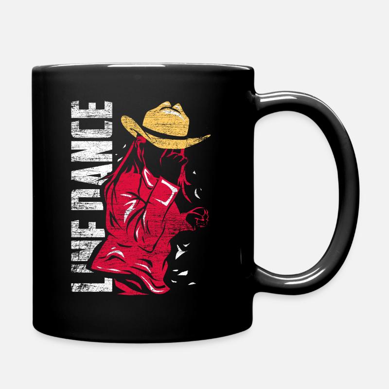 Musique de danse en ligne - Mug uni - noir