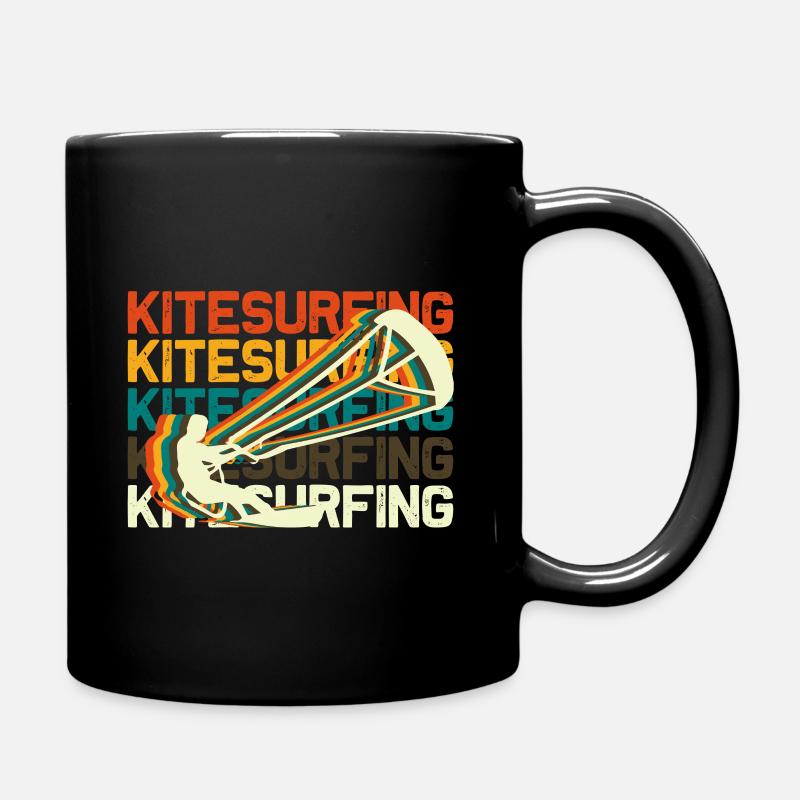 Kitesurf Kitesurf - Mug uni - noir