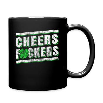 St. Patrick's Day Drink - Full Colour Mug - black - Right