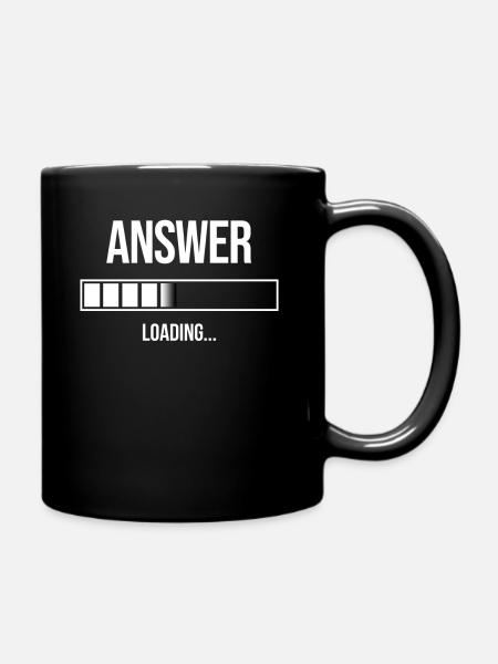 Studenten Geschenk Programmierer Shirt Informatik - Tasse einfarbig - Schwarz