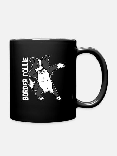 Border Collie - Mug uni - noir